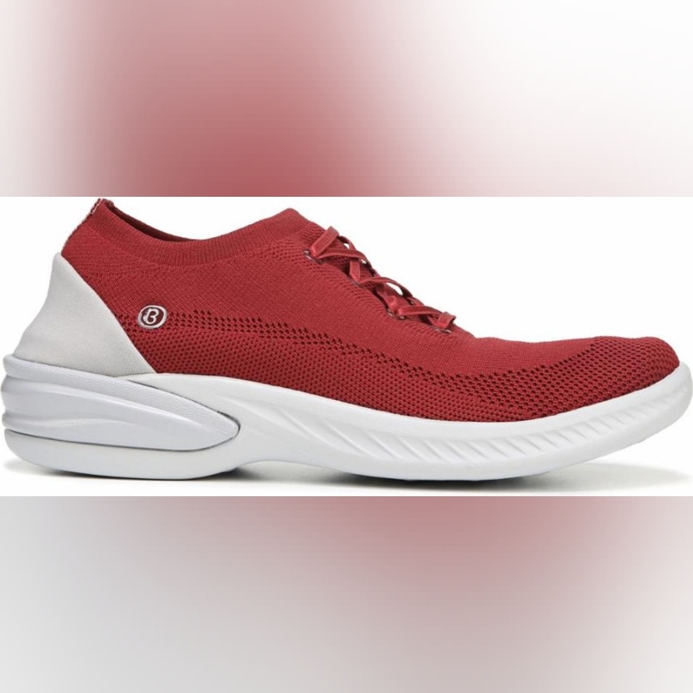 Bzees Nuance Knit SlipOn Red Sneaker,7½